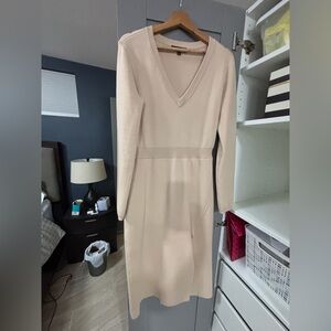 Lulu's Cream Sweater Dress